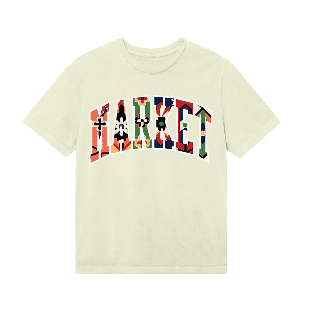 Market Floral Rug Arc Tee