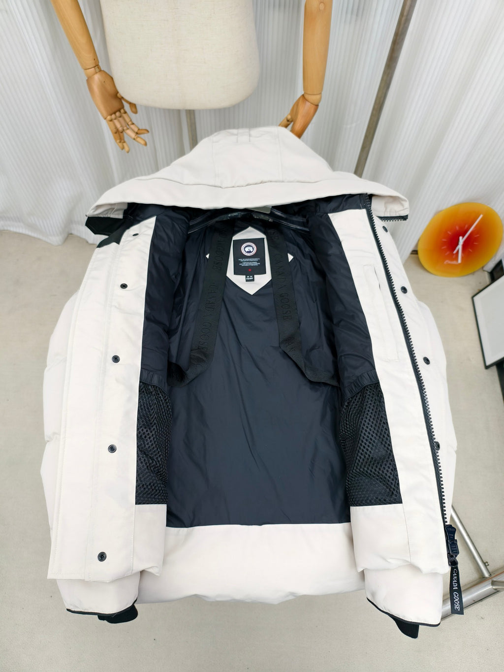 Canada Goose Expedition Parka White