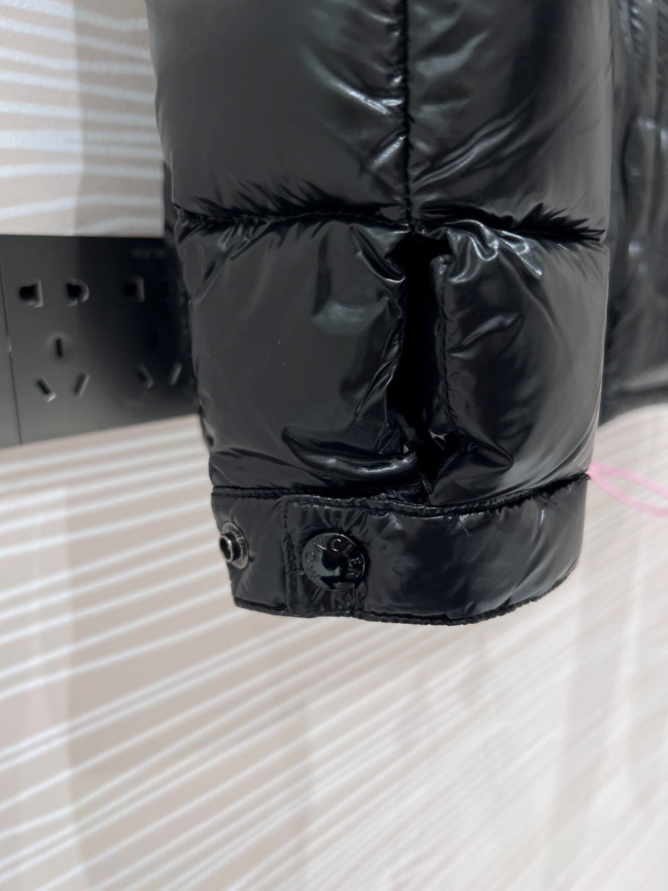 Moncler Short Down Jacket Black
