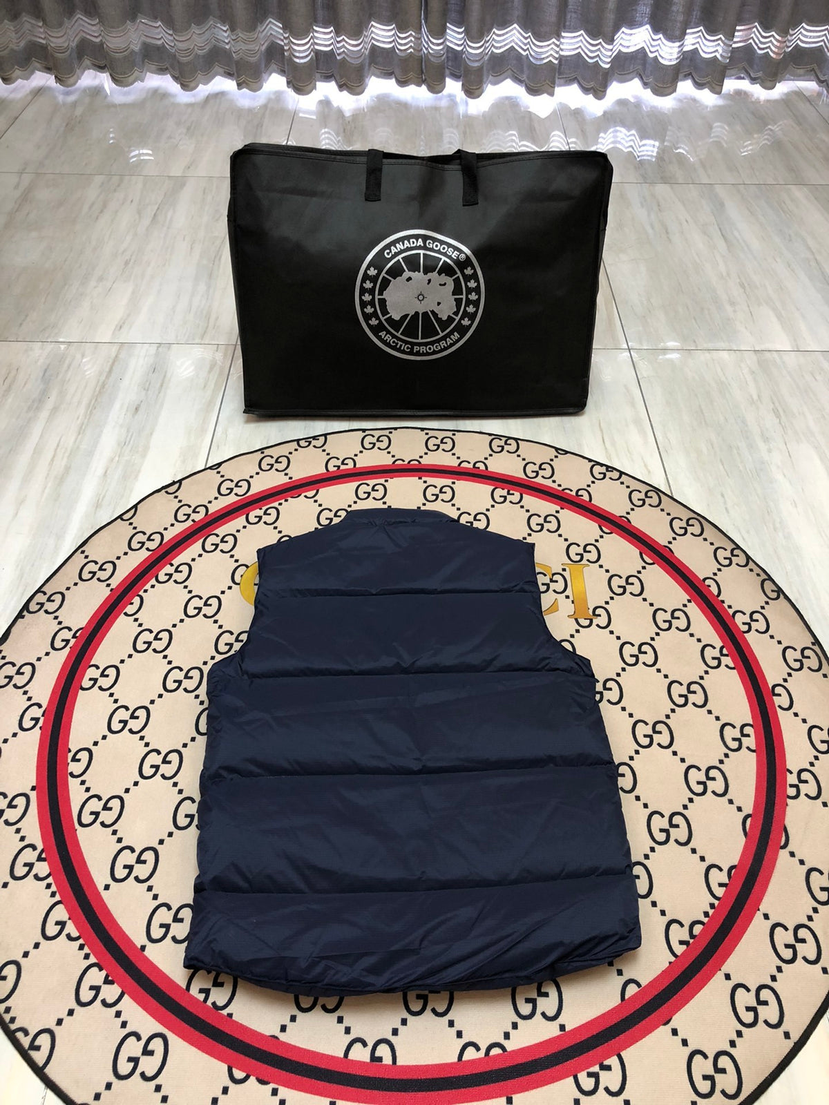Canada Goose Freestyle Crew Navy Blue Down Vest