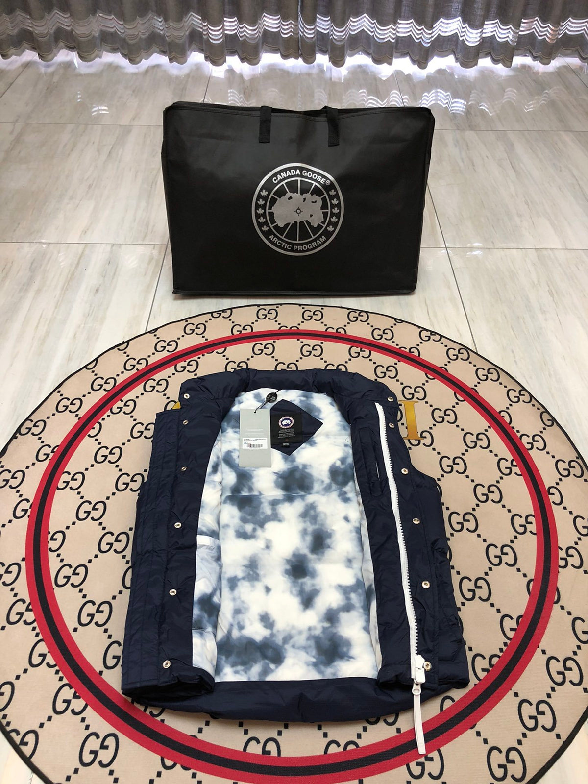 Canada Goose Freestyle Crew Navy Blue Down Vest