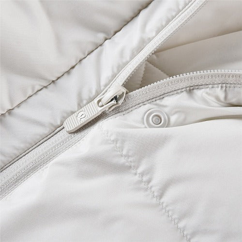 lululemon Wunder Puff Cropped Jacket White