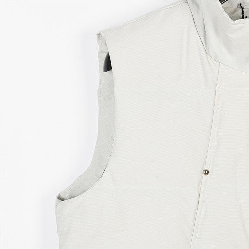 Moose Knuckles White Down Filled Vest
