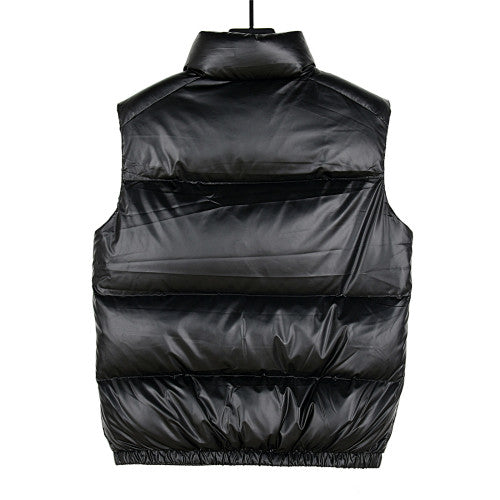 Prada Black High-Gloss Down Vest