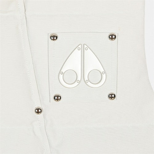 Moose Knuckles White Down Filled Vest