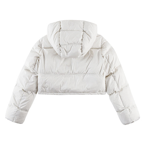 lululemon Wunder Puff Cropped Jacket White