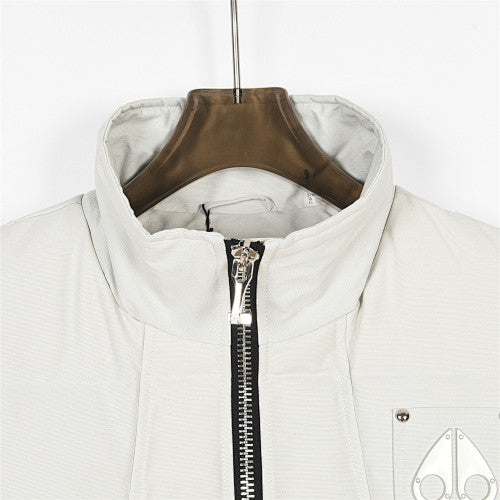 Moose Knuckles White Down Filled Vest