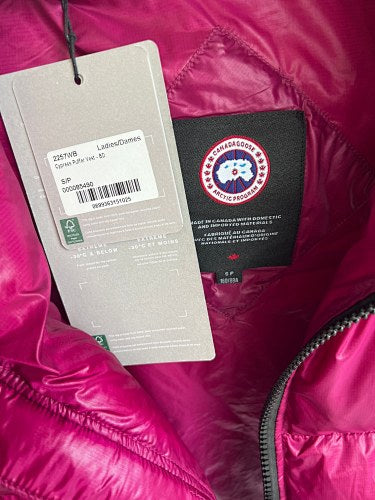 Canada Goose Freestyle Crew Fuchsia Down Vest