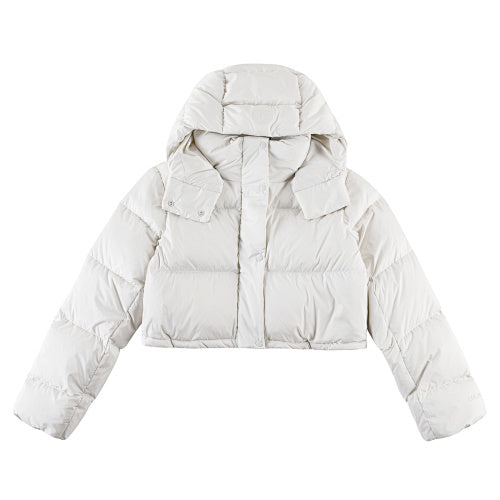lululemon Wunder Puff Cropped Jacket White