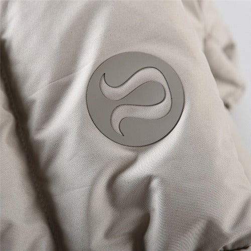 lululemon Wunder Puff Long Jacket Oatmeal