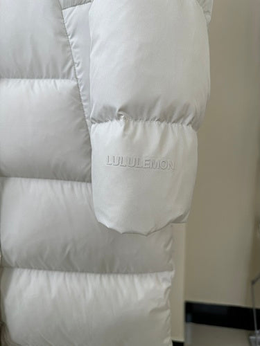 lululemon Wunder Puff Long Jacket White