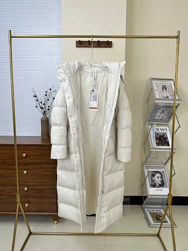 lululemon Wunder Puff Long Jacket White
