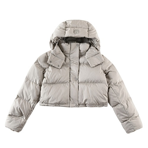 lululemon Wunder Puff Long Jacket Oatmeal