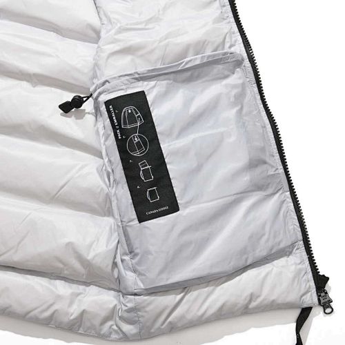 Canada Goose White Lightweight Down Vest