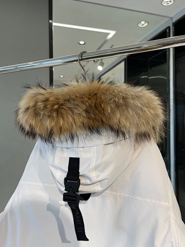 MLB Major League Baseball Duck Down Jacket White