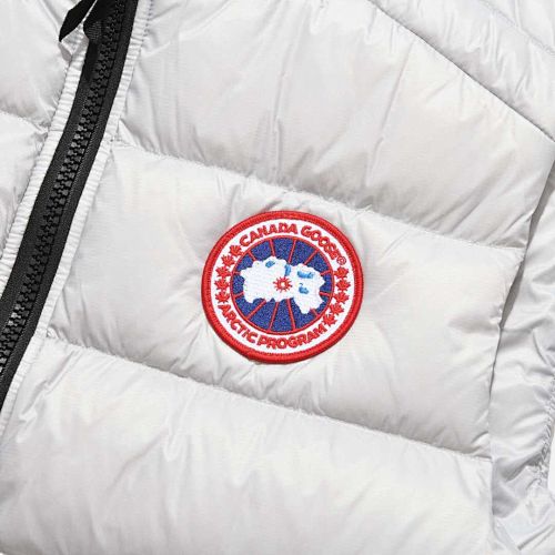 Canada Goose White Lightweight Down Vest