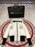 Moose Knuckles 3Q Jacket White White Fur Pom-Pom