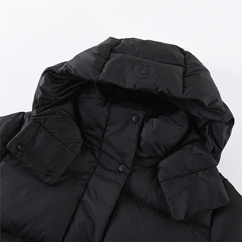 lululemon Wunder Puff Cropped Jacket Black