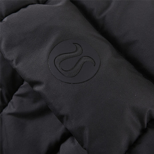 lululemon Wunder Puff Cropped Jacket Black