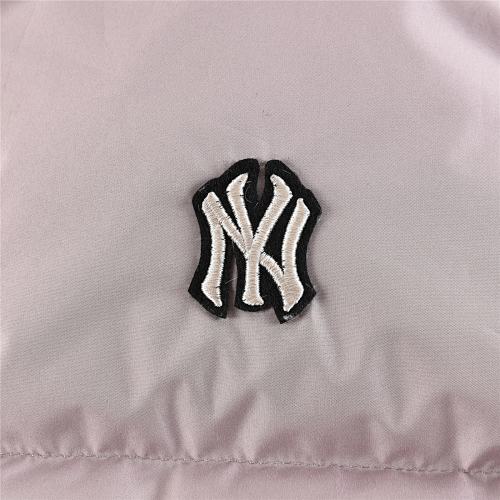 MLB NY Yankees Duck Down Jacket Blush Pink