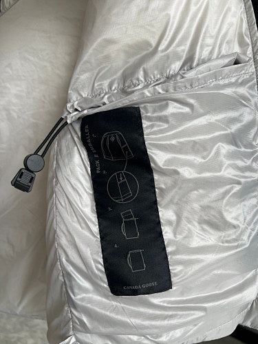 Canada Goose Freestyle Crew Silver White Down Vest