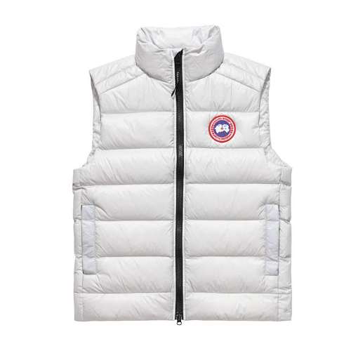 Canada Goose White Lightweight Down Vest