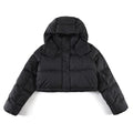 lululemon Wunder Puff Cropped Jacket Black