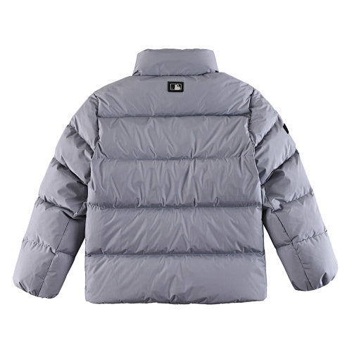 MLB NY Yankees Duck Down Jacket Silver Grey