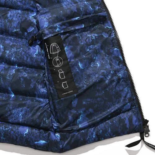 Canada Goose Blue Camo Lightweight Down Vest