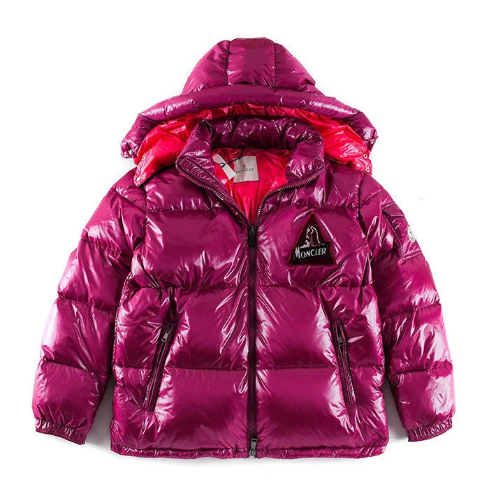Moncler Fuchsia Maya Short Down Jacket