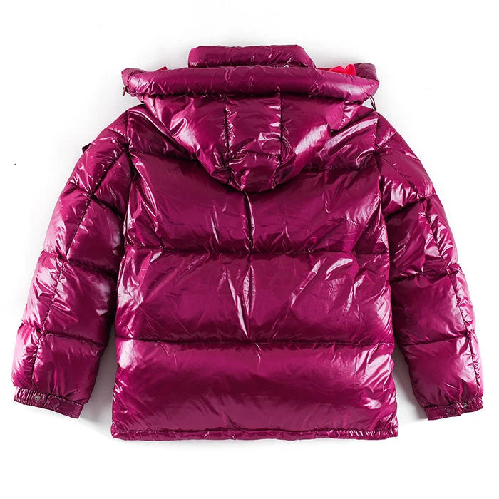 Moncler Fuchsia Maya Short Down Jacket