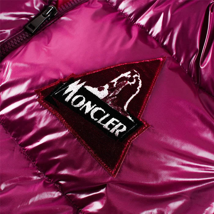 Moncler Fuchsia Maya Short Down Jacket