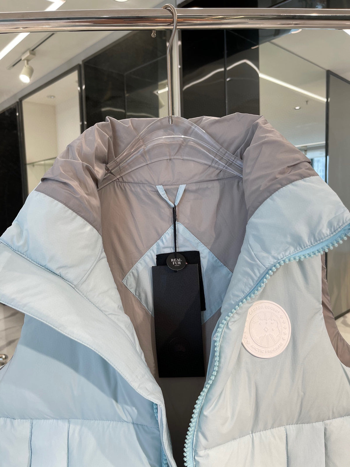 Canada Goose Freestyle Crew Ice Blue Down Vest