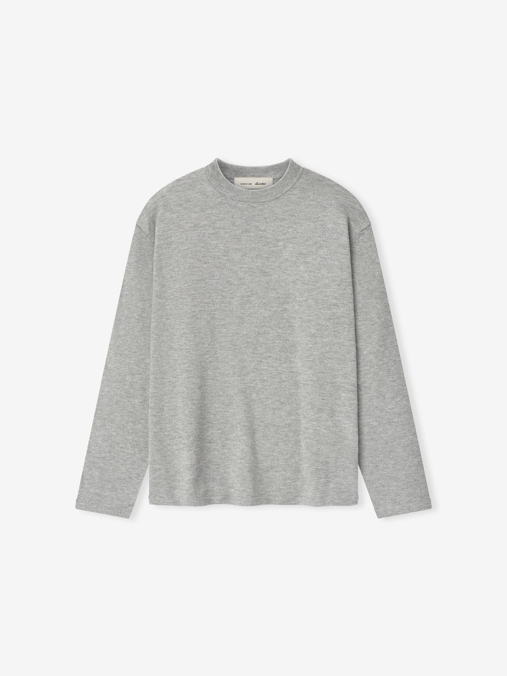 Womens Classic Knit Long Sleeve Tee