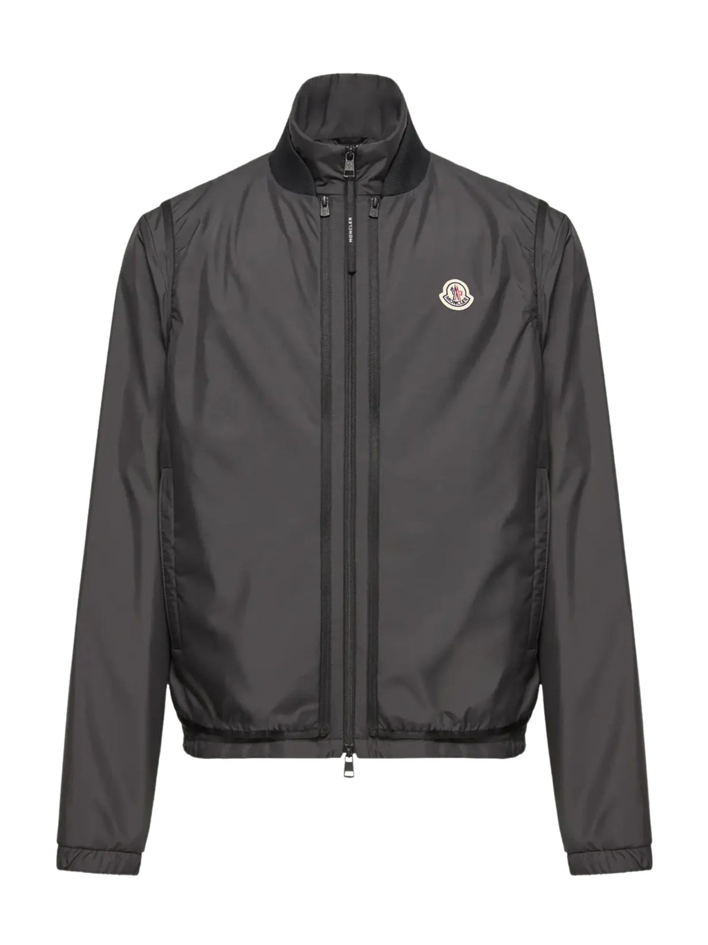 Moncler Charcoal Grey Lightweight Zip Jacket