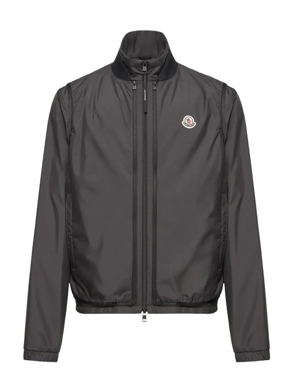 Moncler Charcoal Grey Lightweight Zip Jacket