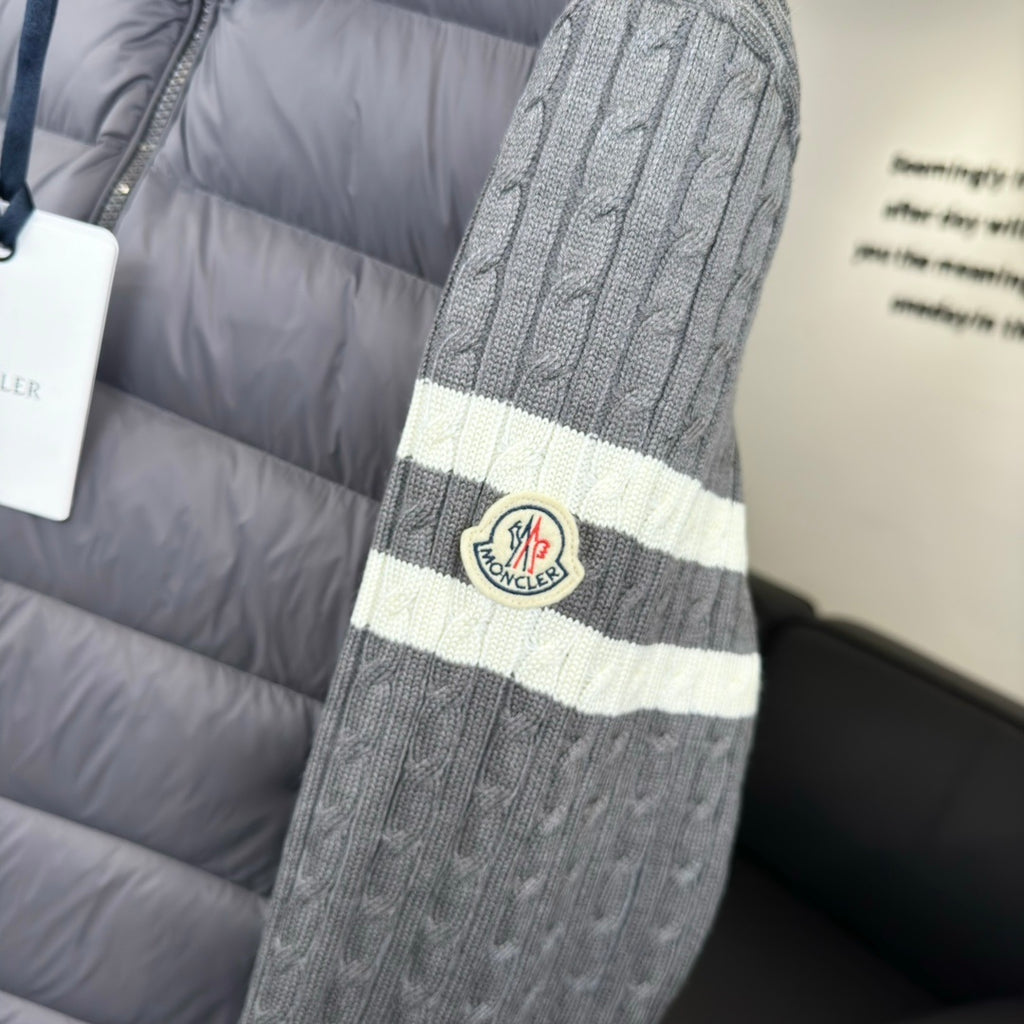 Moncler Short Down Jacket Olive Green