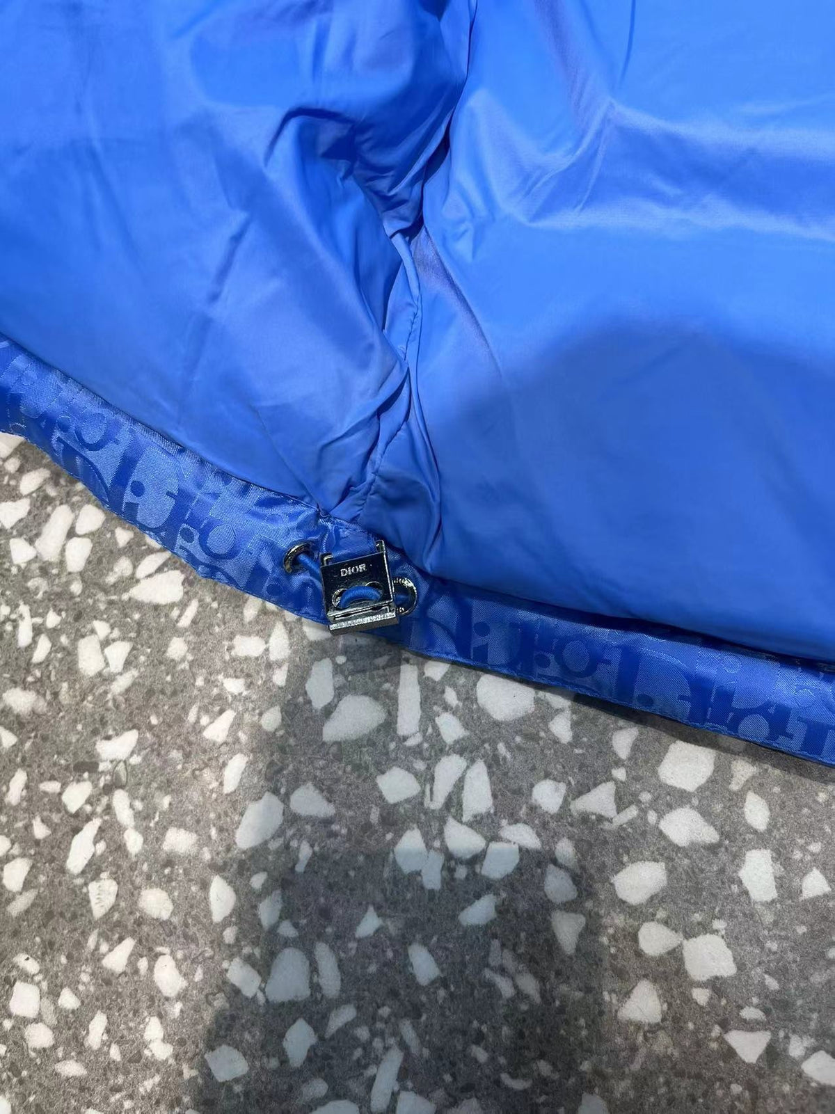 Dior Royal Blue Oblique Down Vest