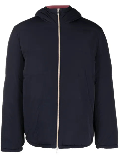 Brunello Cucinelli reversible padded zipped jacket