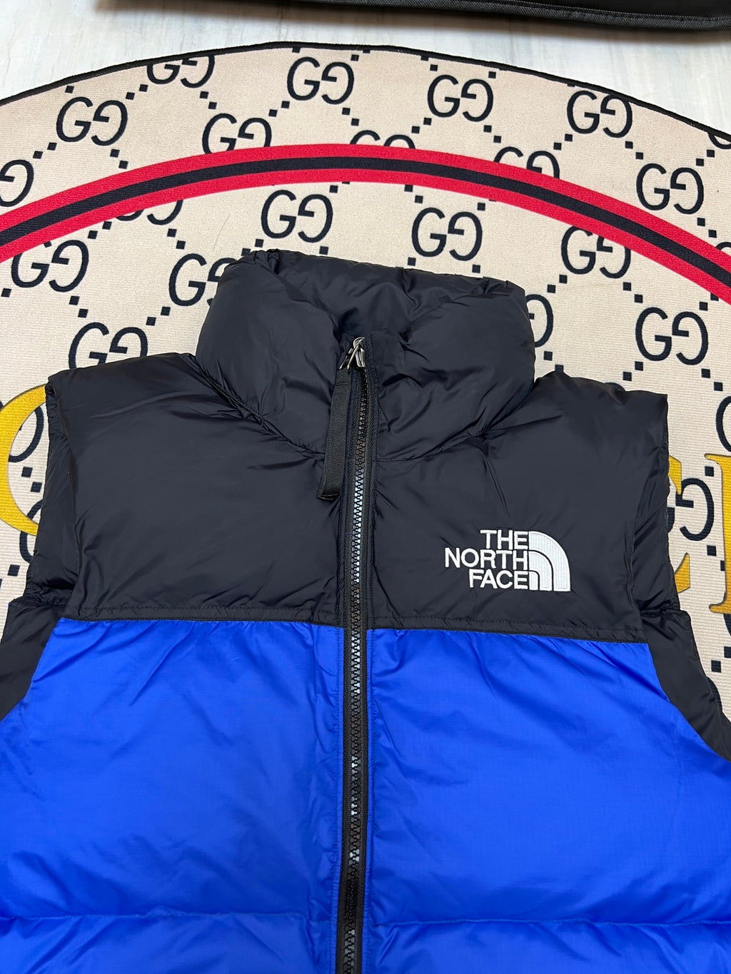 The North Face 1996 Retro Nuptse Blue Down Vest