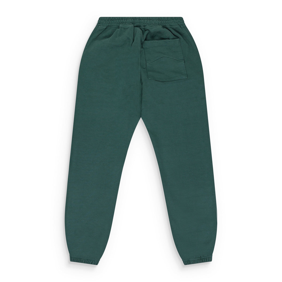 GREEN TERRY SWEATPANTS