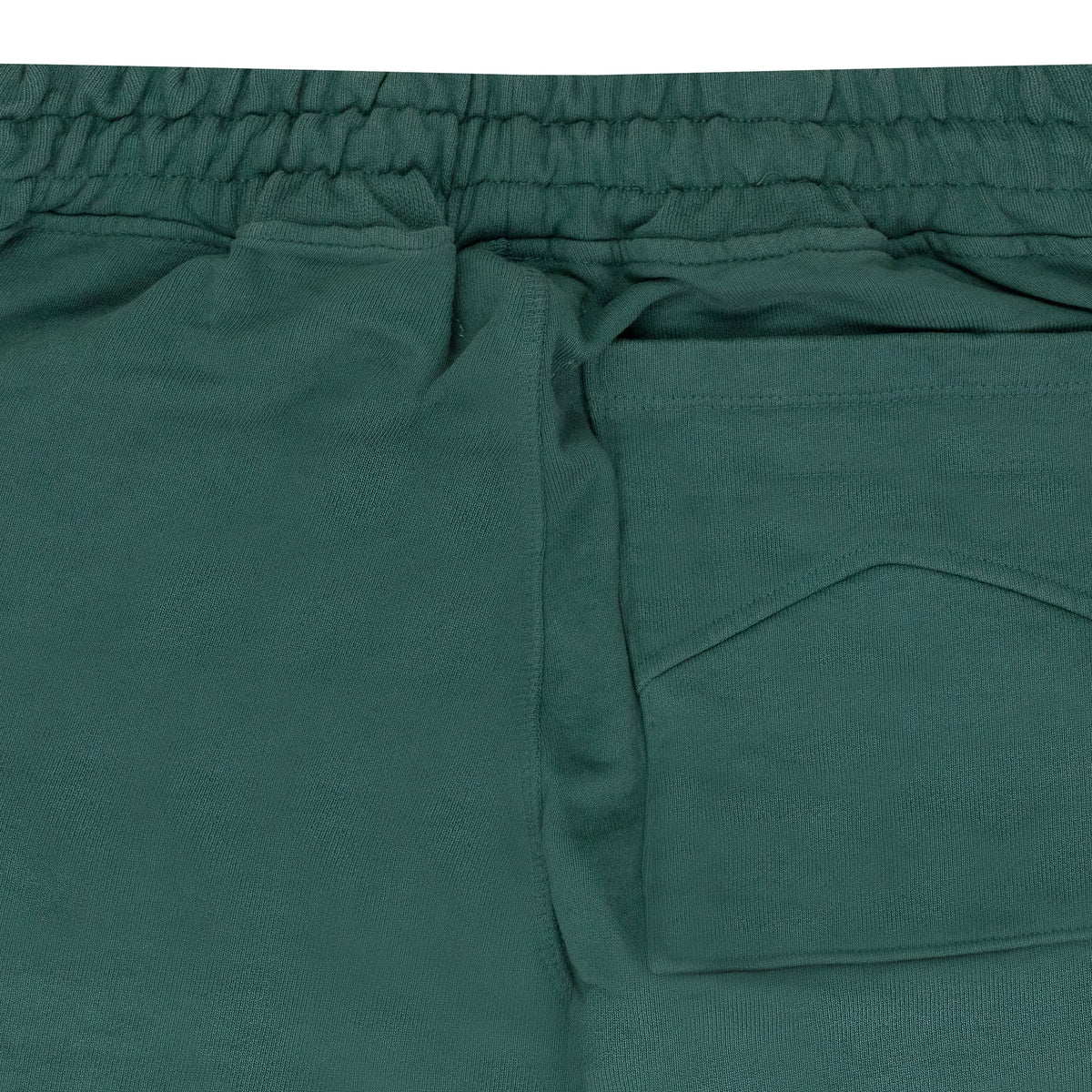GREEN TERRY SWEATPANTS
