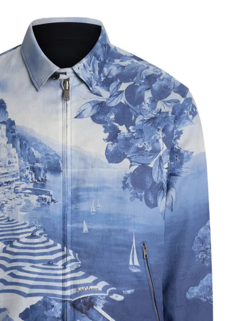 Ralph Lauren Purple Label graphic-print jacket