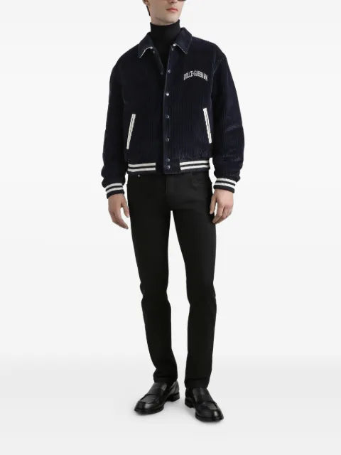 Dolce & Gabbana corduroy varsity jacket