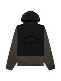 FEAR OF GOD ESSENTIALS hooded colour-block shirt