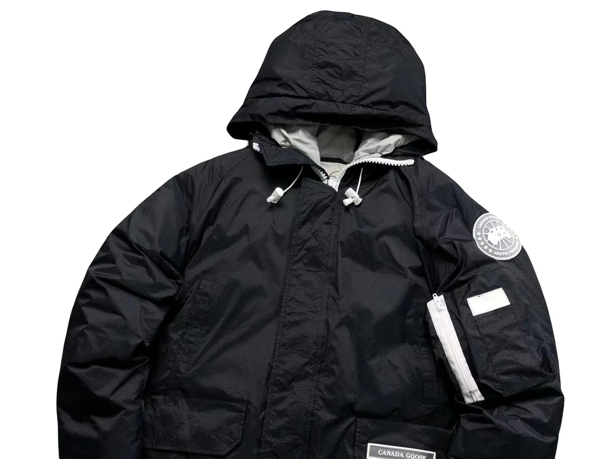 Moncler Charcoal High-Gloss Down Vest