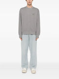 Maison Kitsuné bold fox head patch sweatshirt