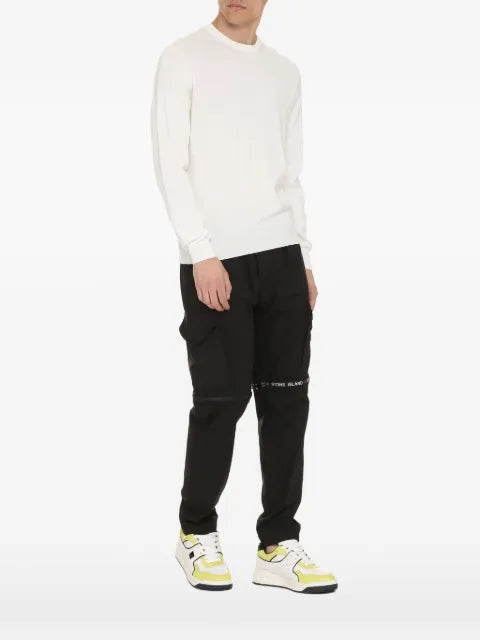 THE (Alphabet) ribbed crew-neck sweater