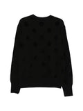 Y's polka dot-pattern sweater