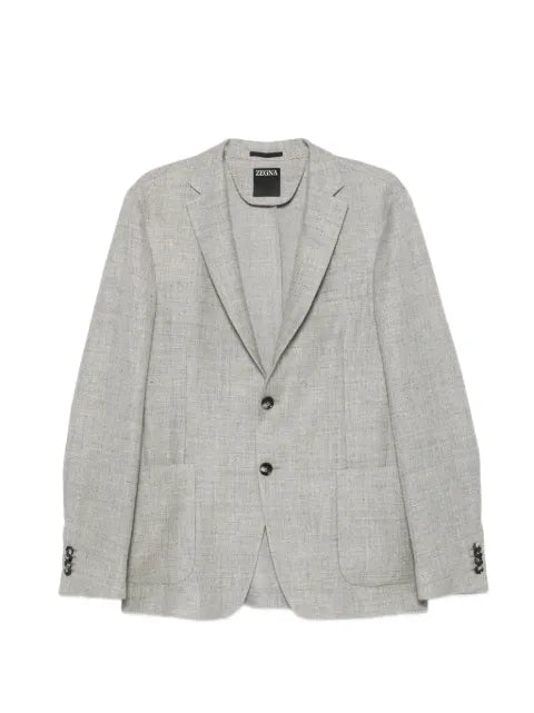 Zegna notched-lapel single-breasted blazer